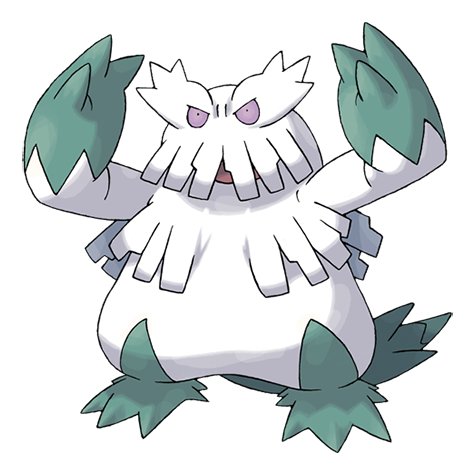 Abomasnow — official artwork