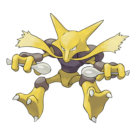 Alakazam — official artwork