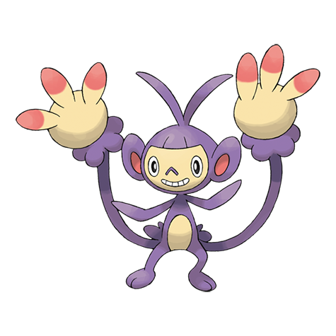 Ambipom — official artwork