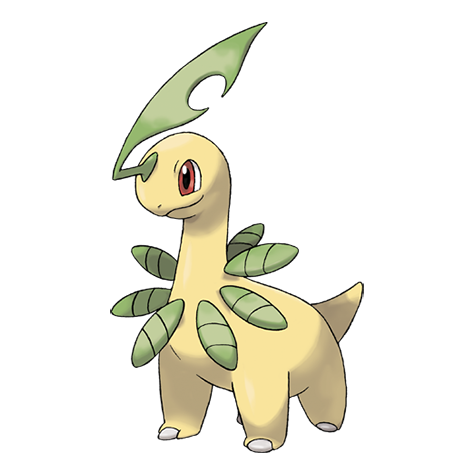 Bayleef — official artwork