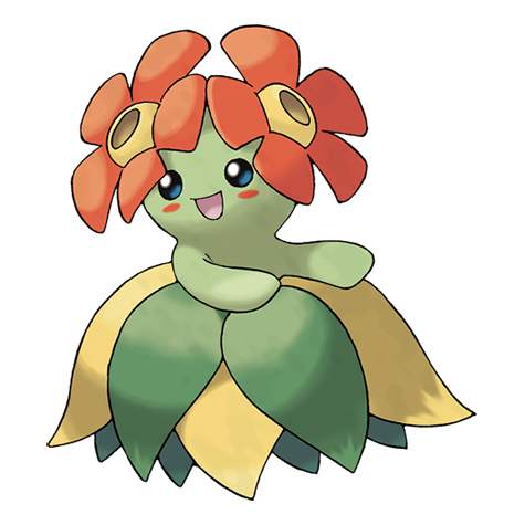Bellossom — official artwork