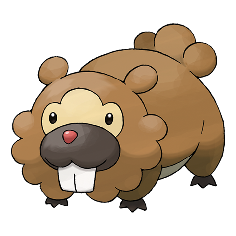 Bidoof — official artwork
