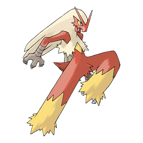 Blaziken — official artwork