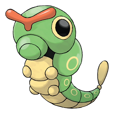 Caterpie — official artwork