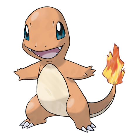 Charmander — official artwork