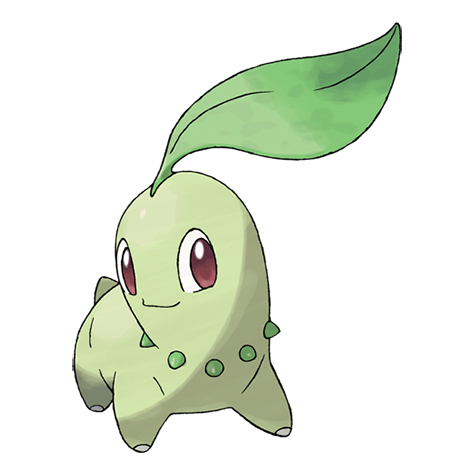 Chikorita — official artwork