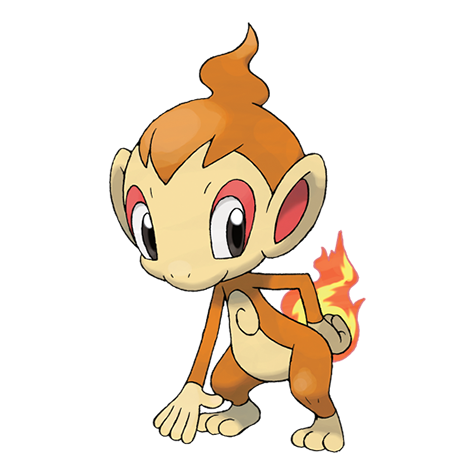 Chimchar — official artwork