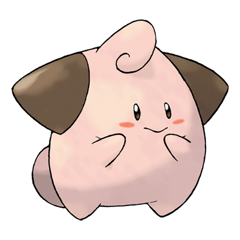 Cleffa — official artwork