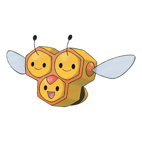 Combee — official artwork