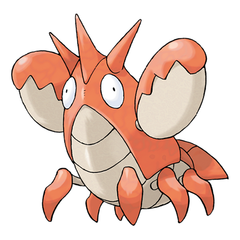 Corphish — official artwork