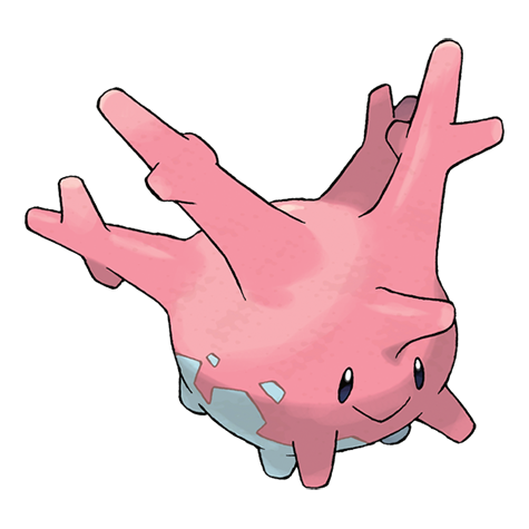 Corsola — official artwork