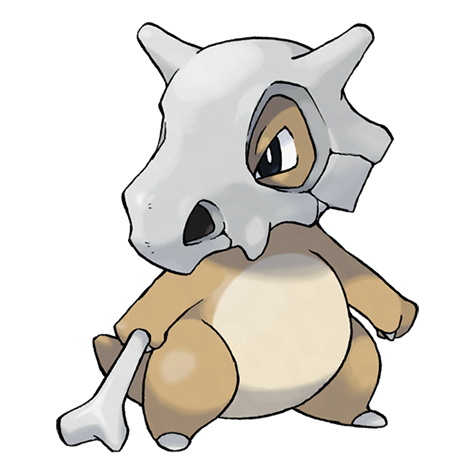 Cubone — official artwork