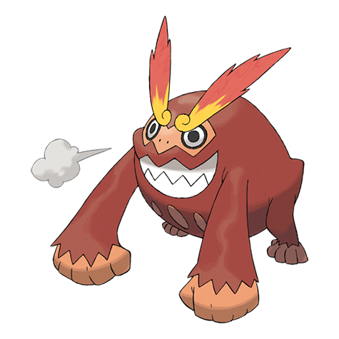 Darmanitan — official artwork