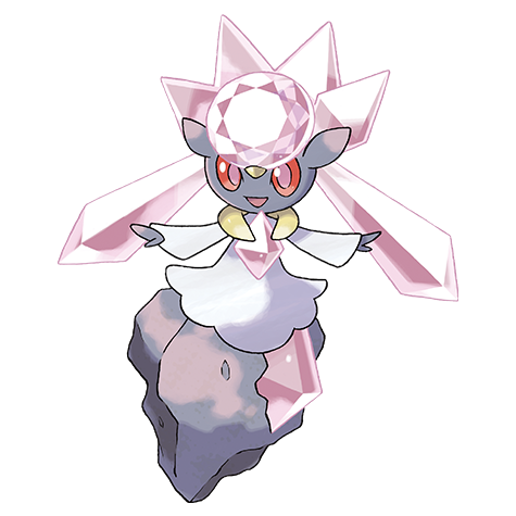Diancie — official artwork