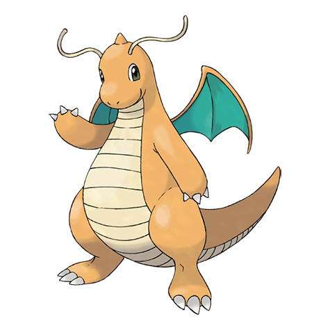 Dragonite — official artwork