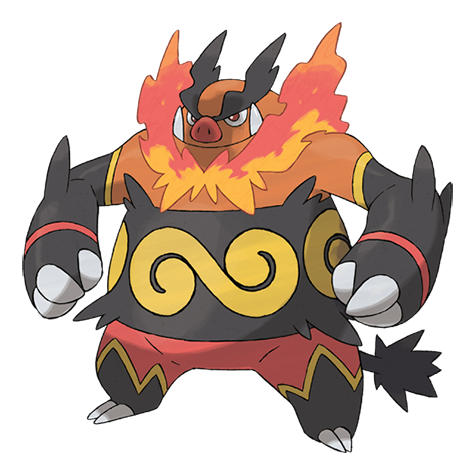 Emboar — official artwork