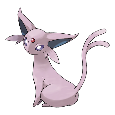 Espeon — official artwork
