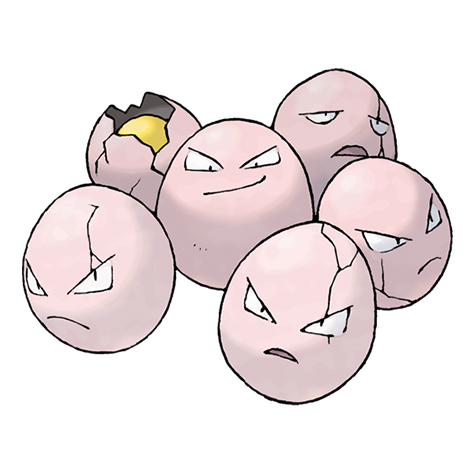 Exeggcute — official artwork