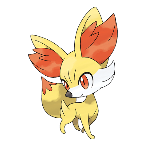 Fennekin — official artwork