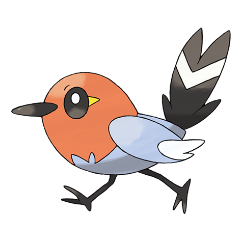 Fletchling — official artwork