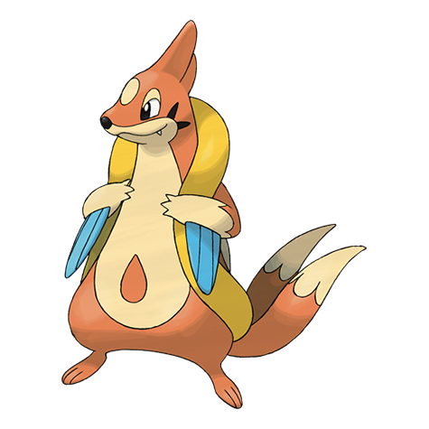 Floatzel — official artwork