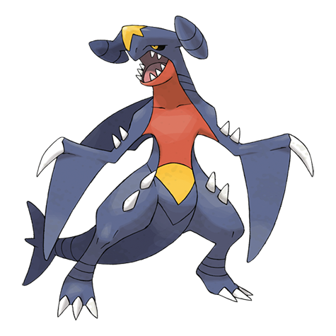 Garchomp — official artwork