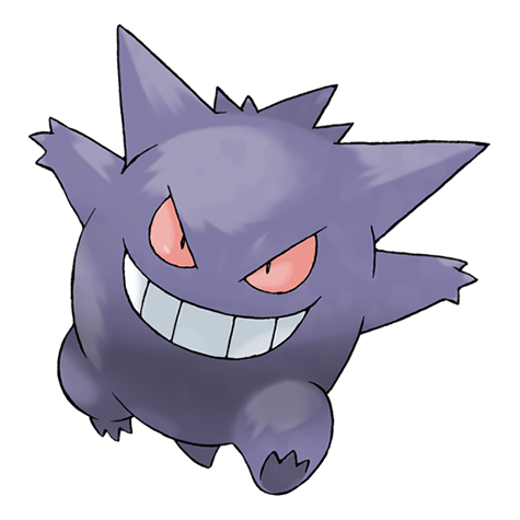 Gengar — official artwork