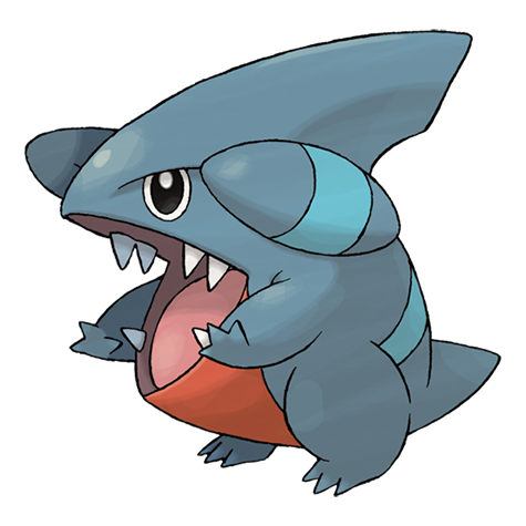 Gible — official artwork