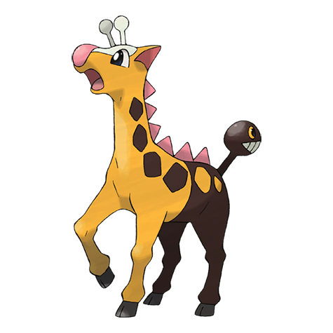 Girafarig — official artwork