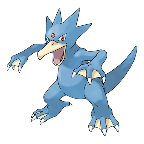 Golduck — official artwork