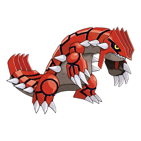 Groudon — official artwork