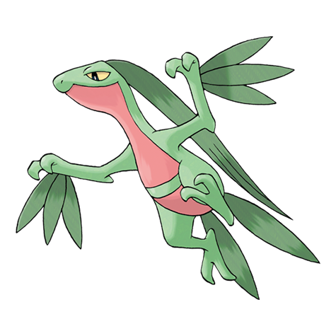 Grovyle — official artwork