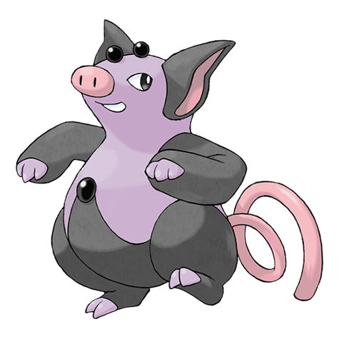 Grumpig — official artwork