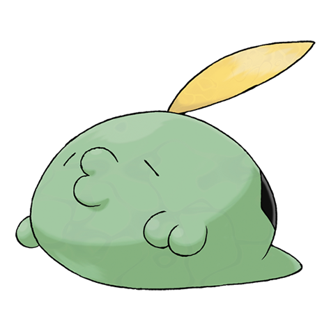 Gulpin — official artwork