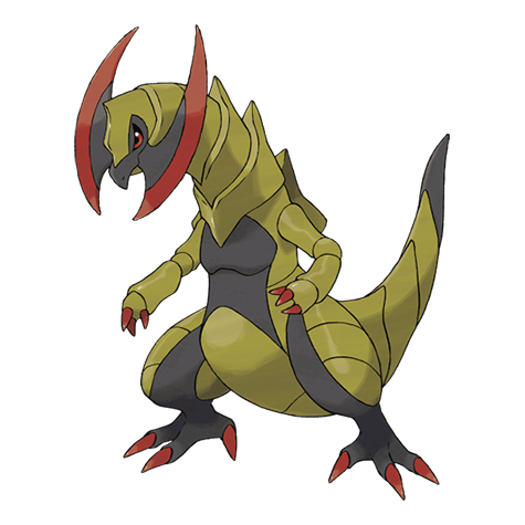 Haxorus — official artwork
