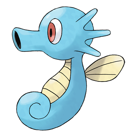 Horsea — official artwork