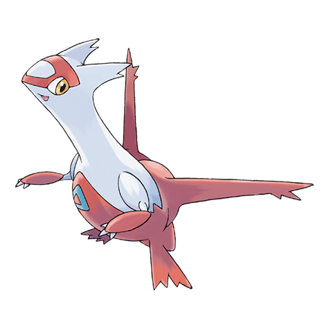 Latias — official artwork