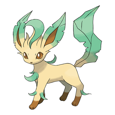 Leafeon — official artwork