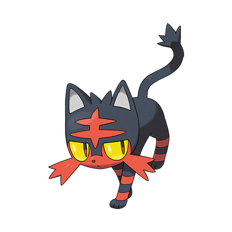 Litten — official artwork
