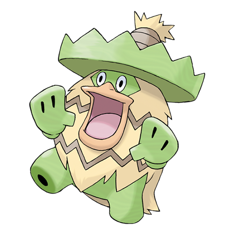 Ludicolo — official artwork