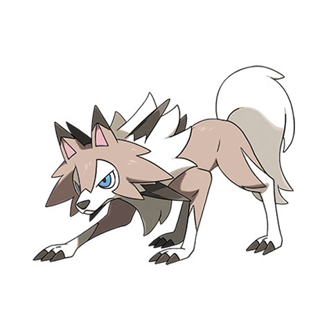 Lycanroc — official artwork