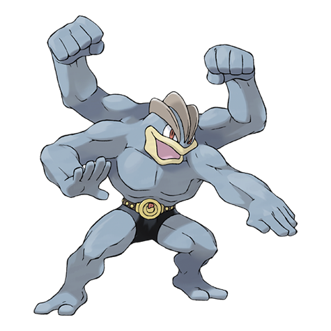 Machamp — official artwork
