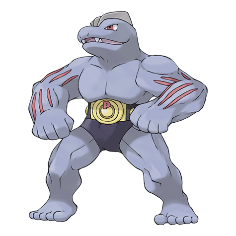 Machoke — official artwork