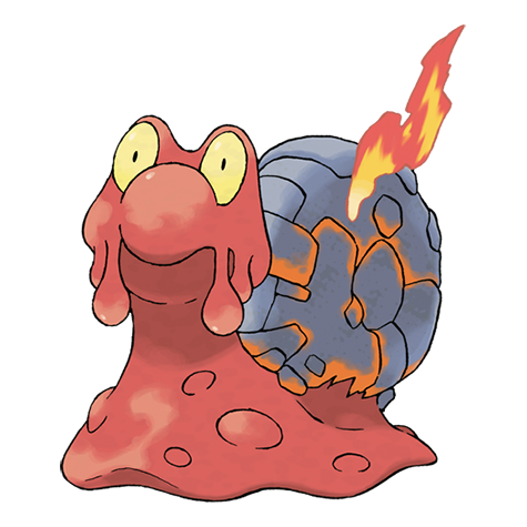Magcargo — official artwork