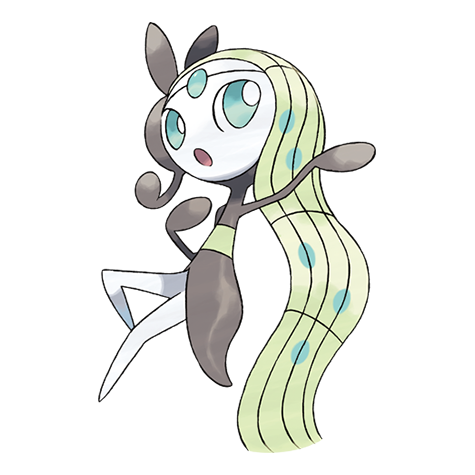 Meloetta — official artwork