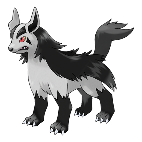 Mightyena — official artwork