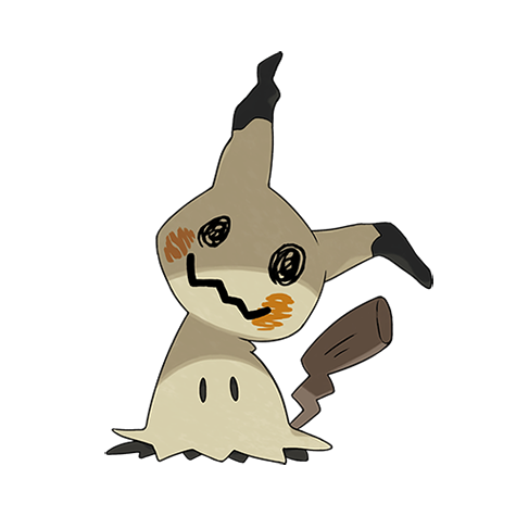 Mimikyu — official artwork