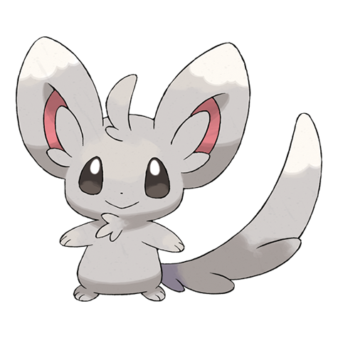 Minccino — official artwork