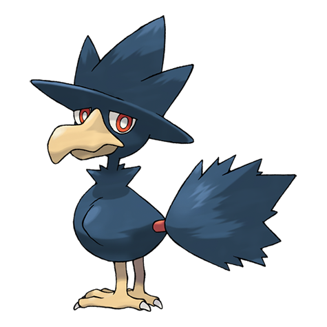 Murkrow — official artwork