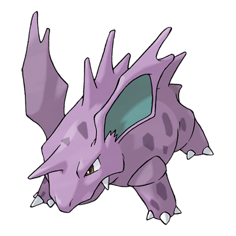 Nidorino — official artwork